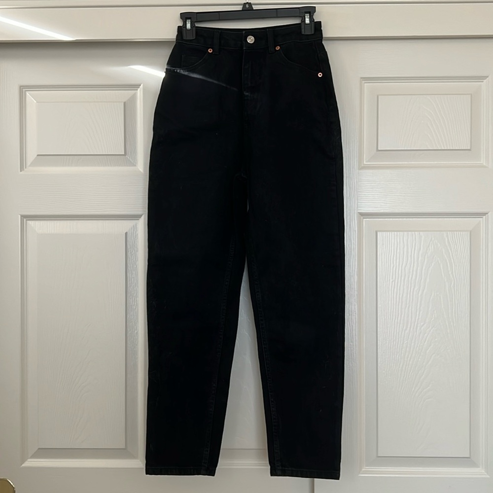 ASOS Black Mom Jean